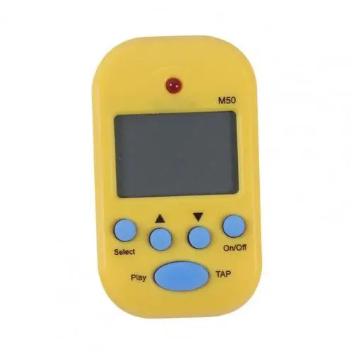 manette de jeu jaune avec écran digital