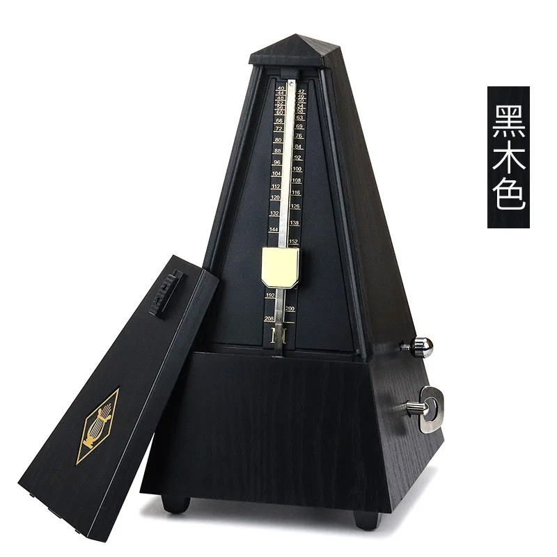 métronome mécanique noir